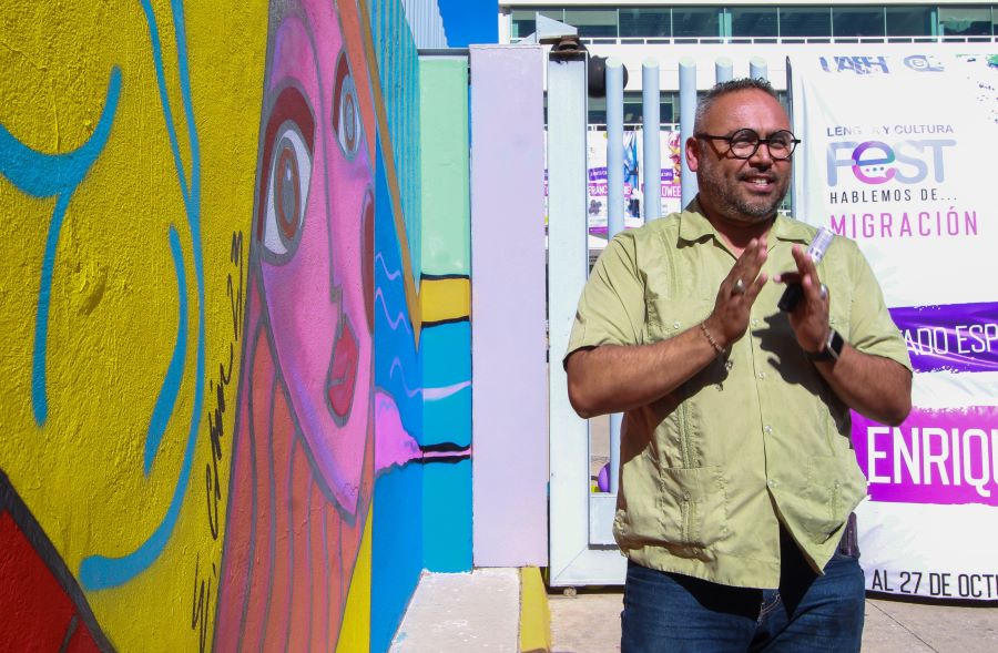 Con Mural Sobre Migración, UAEH Clausura Lengua Y Cultura Fest 2023