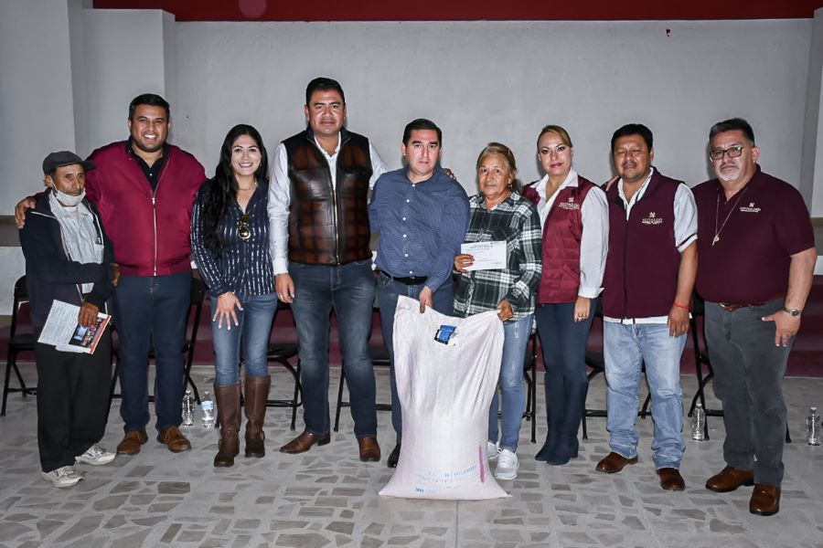 Entregó Gobierno de Hidalgo, Apoyos al Sector Agropecuario