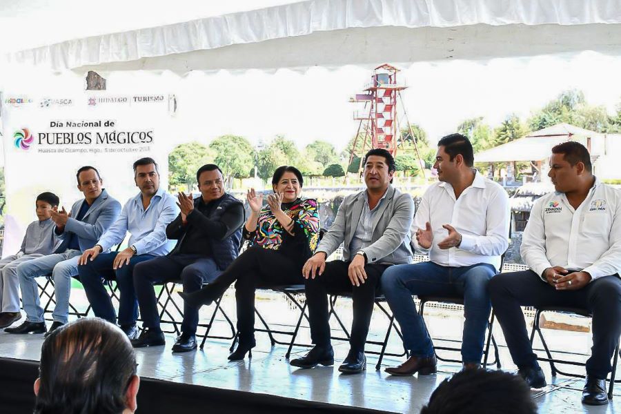 Festejan en Huasca el Día Nacional de los Pueblos Mágicos