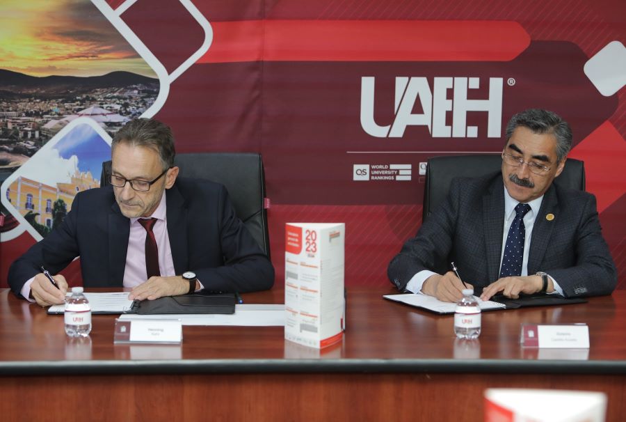 Formaliza UAEH Doble Titulación Con Universidad Alemana en Beneficio Del Estudiantado