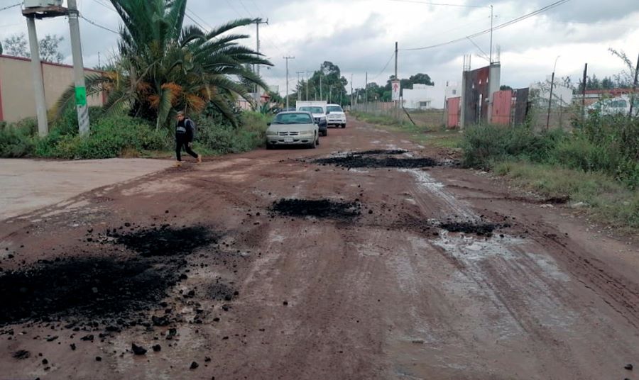 Gobierno Municipal de Tulancingo Realizó Trabajos Para Rehabilitación de Acceso a Valle Verde