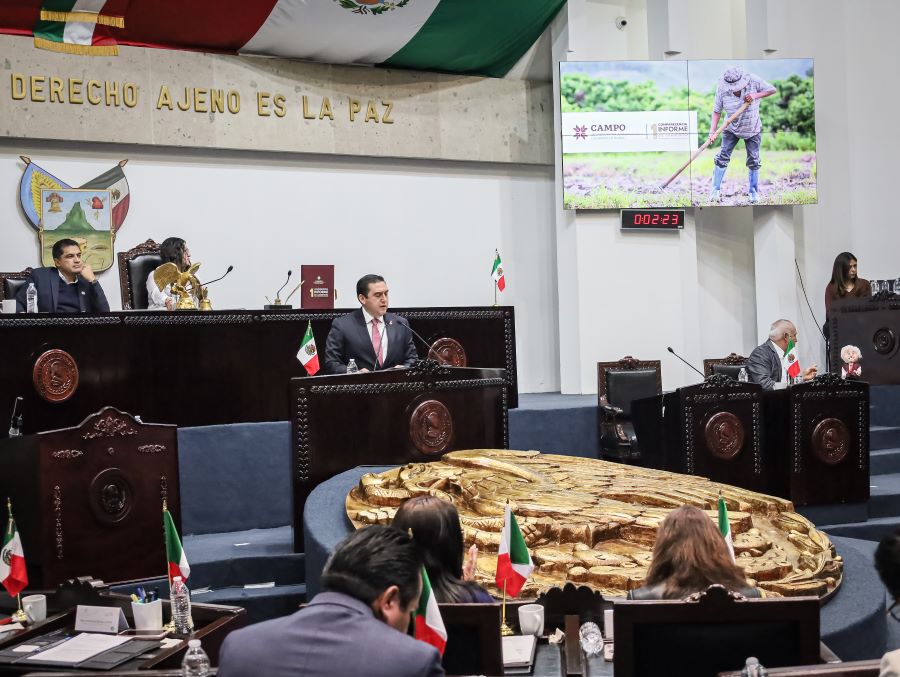Comparece Titular de la Sedagroh Ante LXV Legislatura