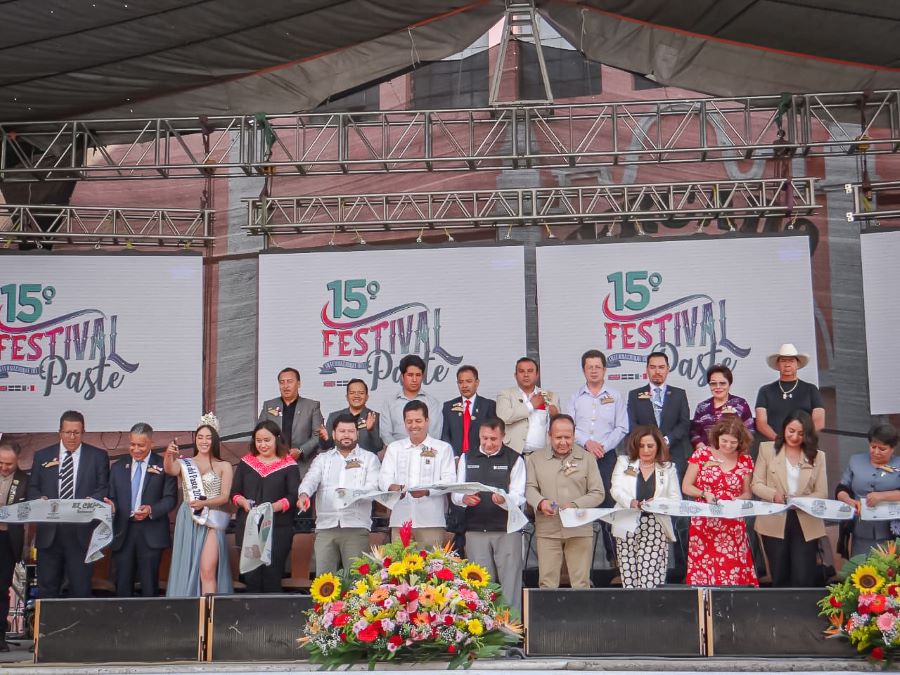 Inicia Edición 15 del Festival del Paste en Real del Monte