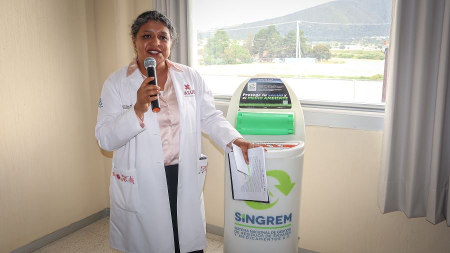 Recibe Hidalgo Contenedores Para Disposición Adecuada De Medicamentos Caducos