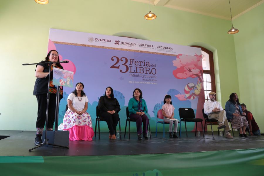 Secretaría de Cultura inauguró la 23° Feria del Libro Infantil y Juvenil Hidalgo 2023