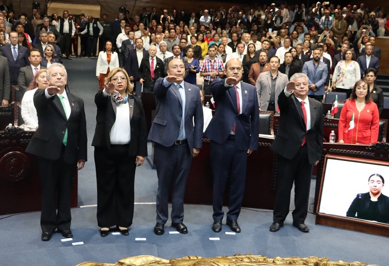 Rinden Protesta Dos Consejeros y Un Magistrado del Poder Judicial de Hidalgo