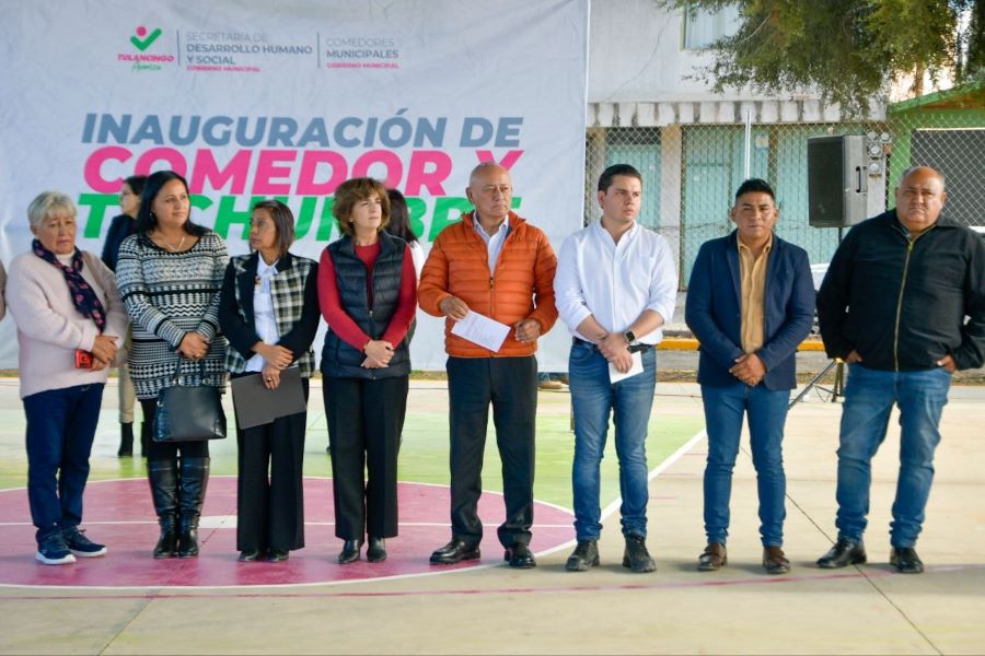 Alcalde Jorge Márquez Inauguró Techumbre y Sexto Comedor Municipal en El Paraíso