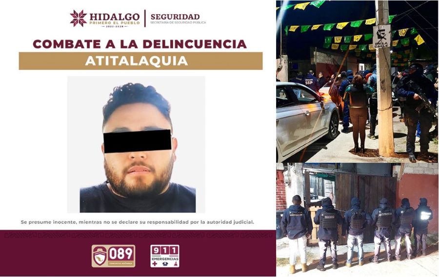 Captura SSPH a Uno de Los Principales Generadores de Violencia en la Región de Tula