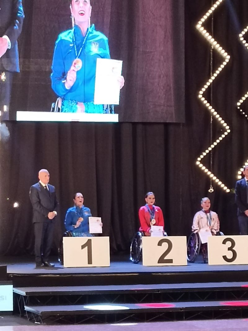 Carlos Derik Olvera Campeón Mundial en Para Danza Deportiva