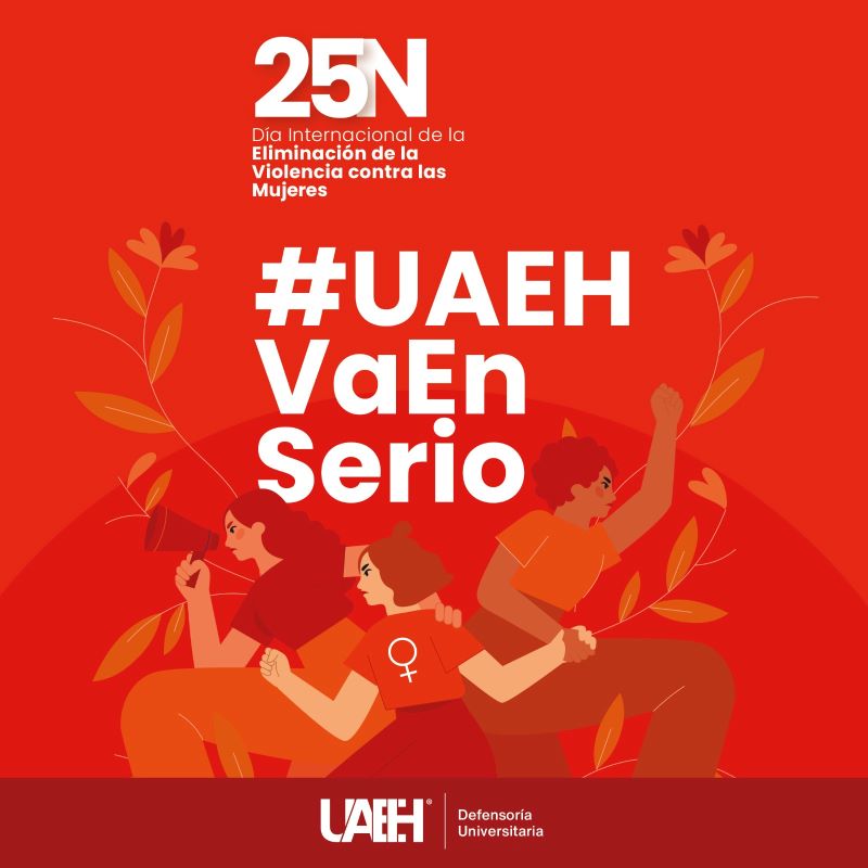 Defensoría UAEH lanza campaña por el 25N