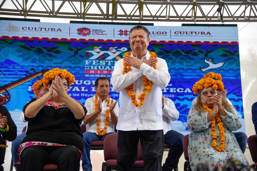 Encabeza Julio Menchaca la Inauguración del XXVI Festival de la Huasteca