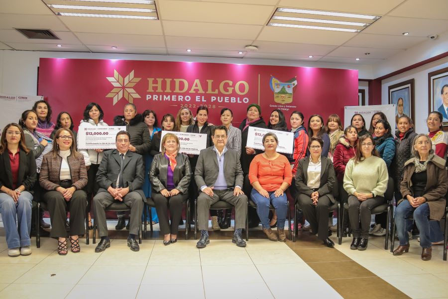 Entrega Gobierno de Hidalgo, Apoyos Para Transformar La Vida de Mujeres En Situación de Violencia de Género