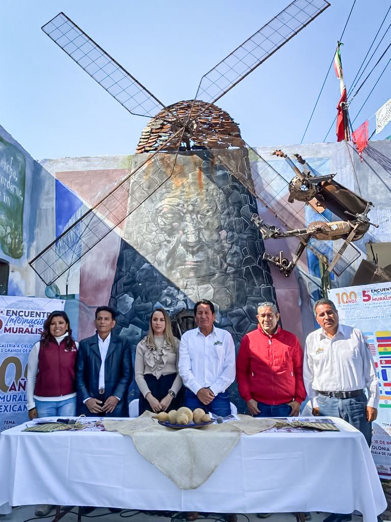 Exponentes del Muralismo Nacional e Internacional Participarán en Encuentro en Mixquiahuala