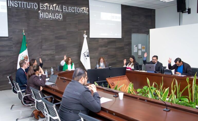 IEEH realiza Primera Sesión Ordinaria de noviembre