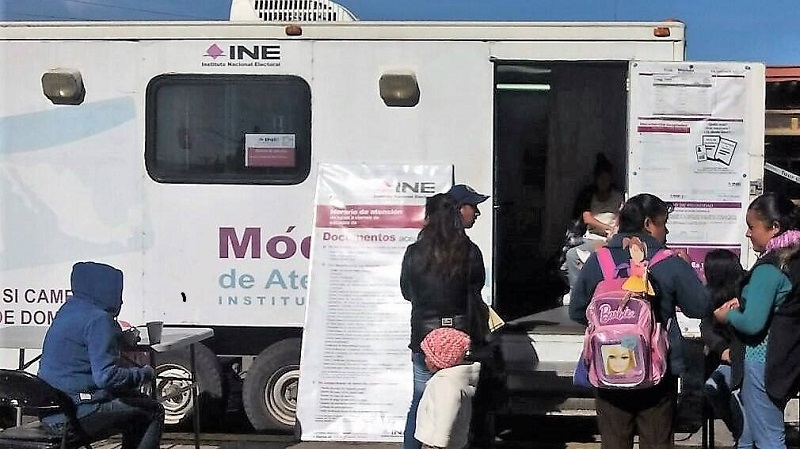 INE Hidalgo Habilitará Modulo Itinerante Par Servicio de Tramite de Credencial en Universidades del 27 de Noviembre  al 22 de Enero del 2024