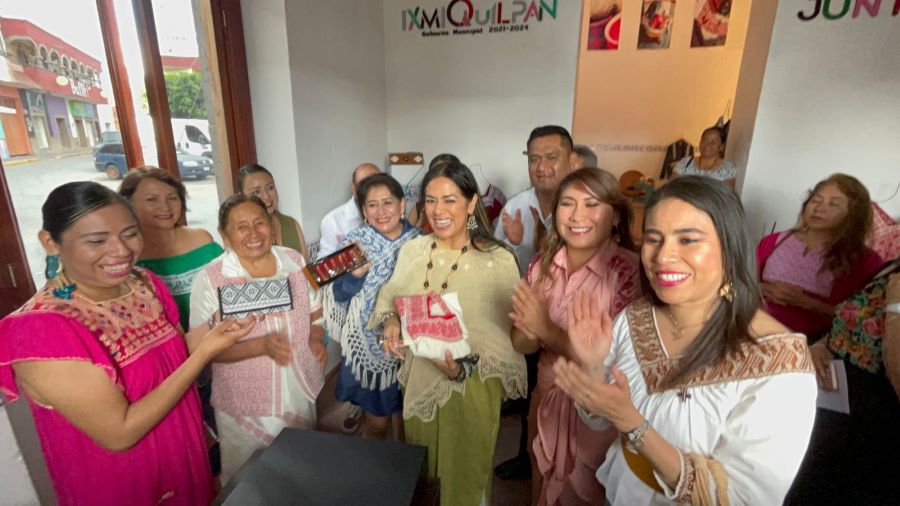 Inauguran Hidarte Tienda “Las Manos del Valle”, en Ixmiquilpan.