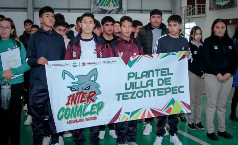 Natividad Castrejón Inauguró Encuentro InterCONALEP 2023