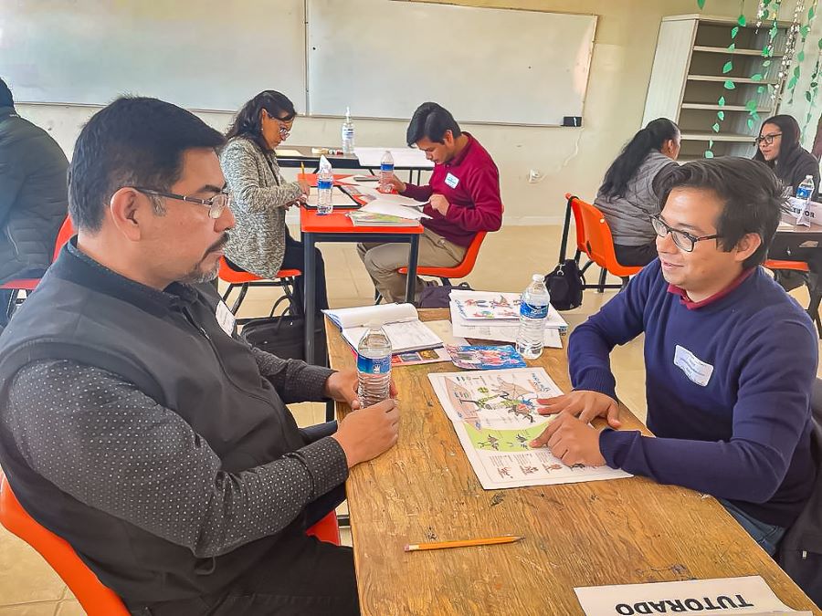 Participan ATPs de Telesecundaria en la Metodología de Relación Tutora de Conafe