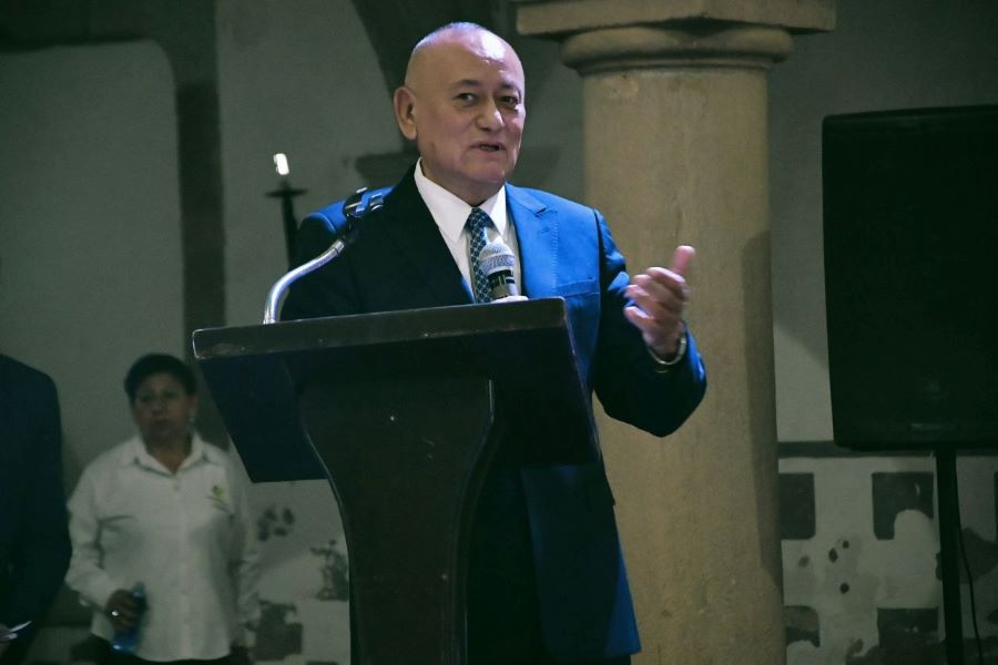 Rindieron Homenaje a David Mariano Uribe en El Claustro de La Catedral Metropolitana de Tulancingo