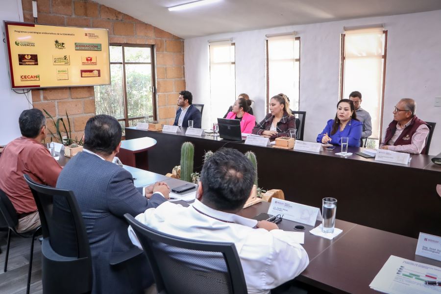 Semarnath-Ceaa Sostuvo Reunión de Trabajo, Analizan Programa Sectorial de Medio Ambiente y Recursos Naturales 2023-2028