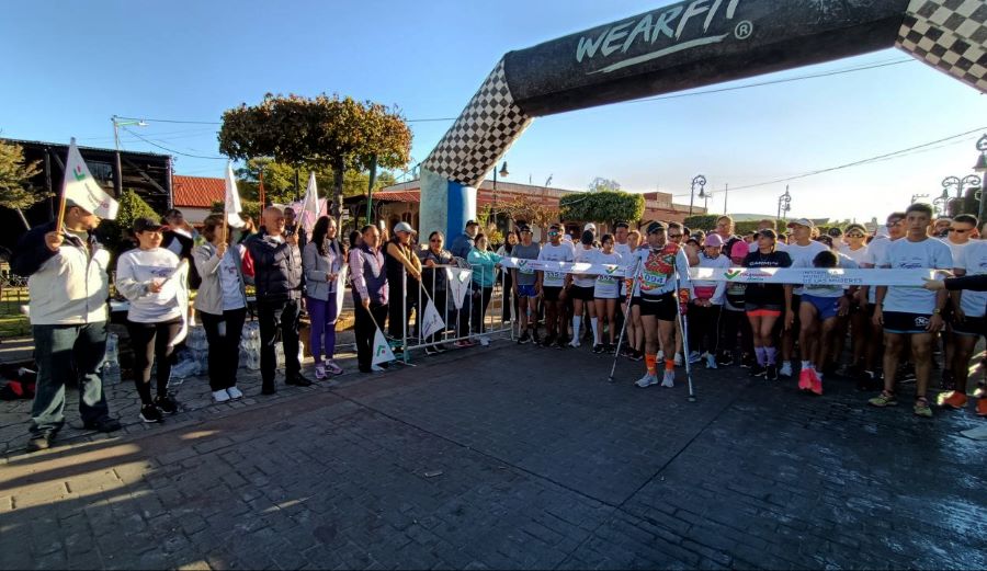 Tulancingo se Sumó Al Día Internacional de la Eliminación de la Violencia Contra la Mujer, Con Carrera Recreativa