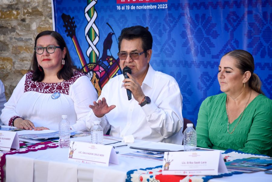 SEGOBH, SECULTAH,SSPEH, Presentaron el Programa del XXVI Festival de la Huasteca
