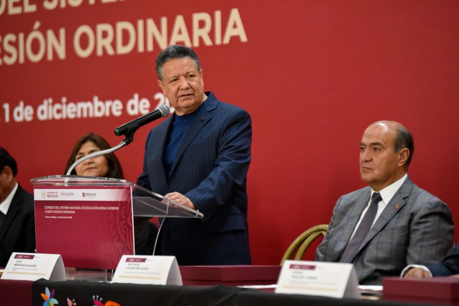 El gobierno de Hidalgo se Suma a los Esfuerzos Para Fortalecer la Educación Media Superior