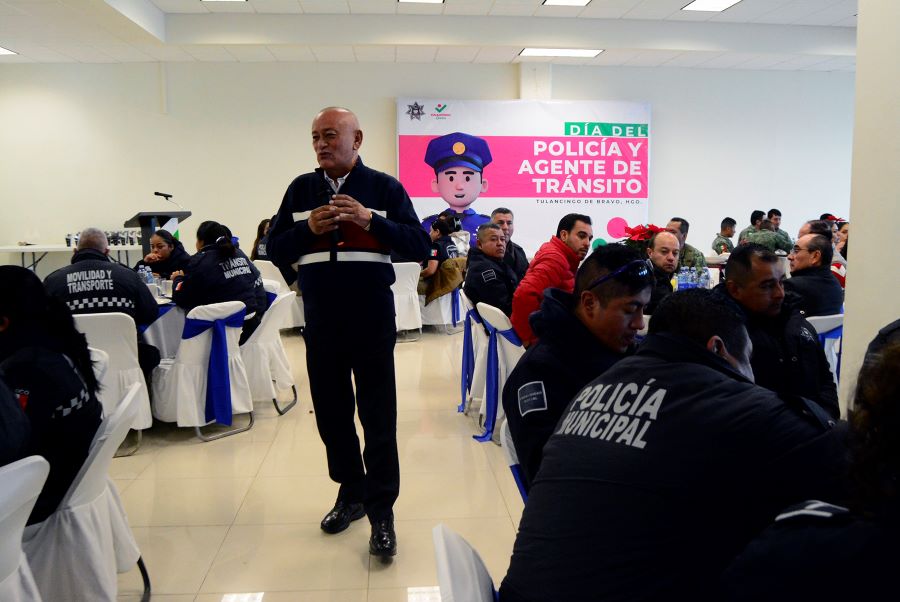 Gobierno Municipal de Tulancingo Celebró Día del Policía y del Agente de Tránsito