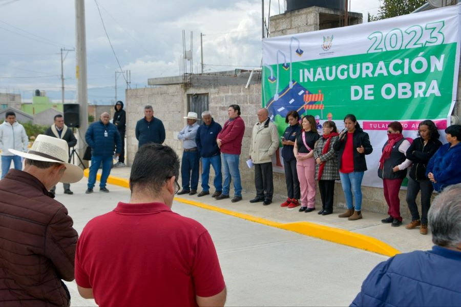 Gobierno de Tulancingo Continúa Con Entrega de Obra Pública