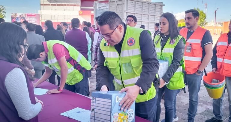 Hidalgo se Solidarizó Con Damnificados Guerrerenses