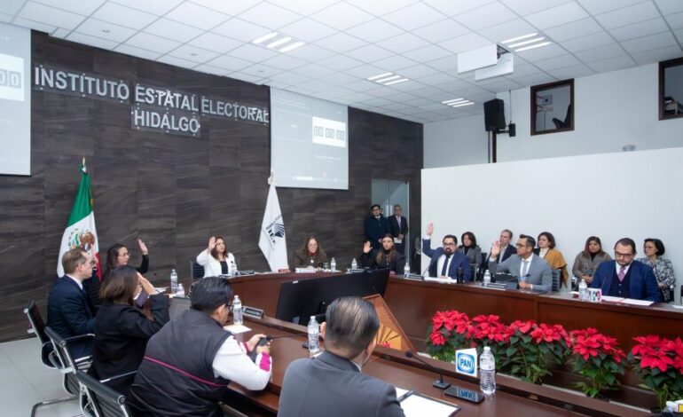 IEEH Instala Consejo General Que Estará a Cargo de la Organización de las Elecciones 2024