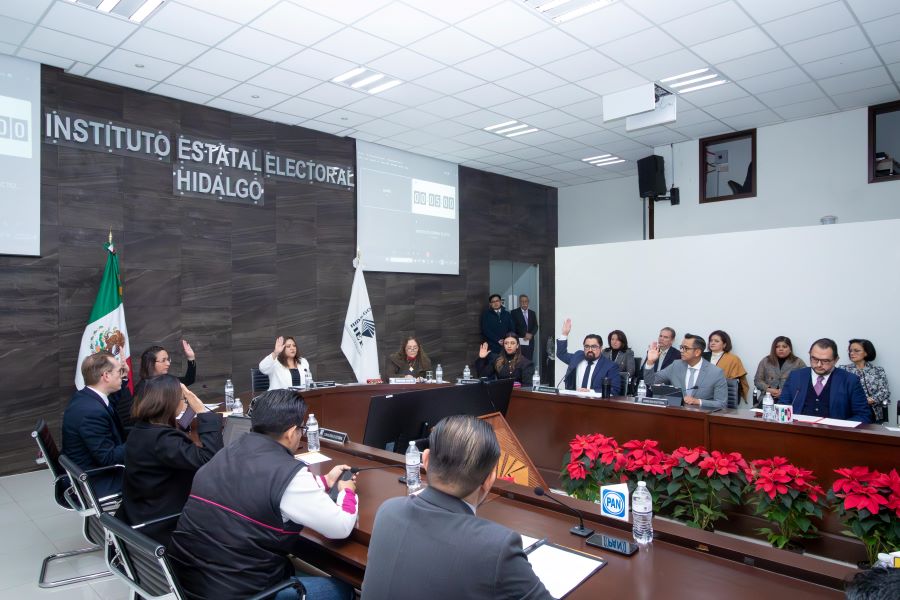 IEEH Instala Consejo General Que Estará a Cargo de la Organización de las Elecciones 2024