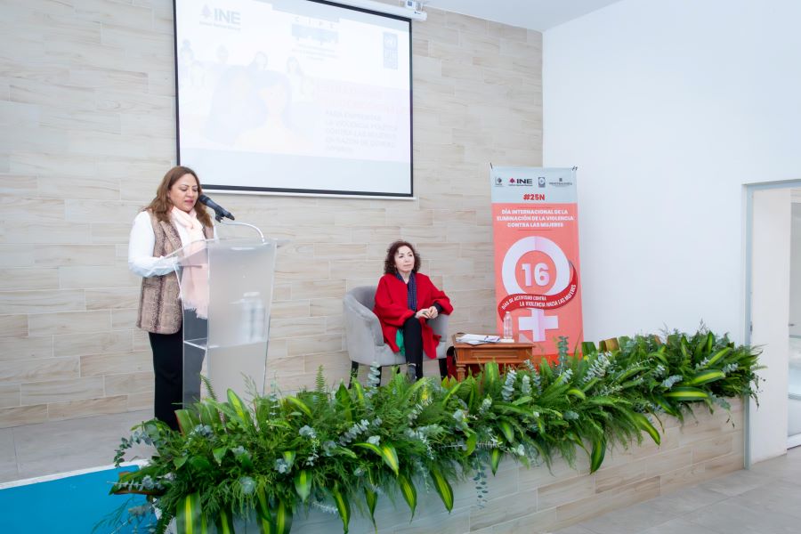 IEEH Presenta Conferencia “Elementos Para Enfrentar la Violencia Política Contra las Mujeres”