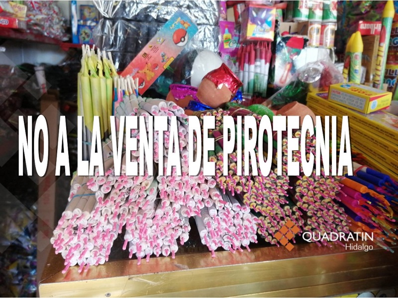 Intensificarán Operativos Contra Pirotecnia en Tulancingo