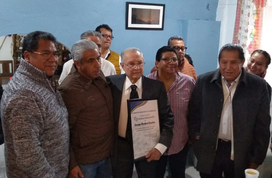 Jorge Rodea, Periodista Hidalguense Recibió Reconocimiento a su Trayectoria de más de 60 Años en el Periodismo en México e Hidalgo