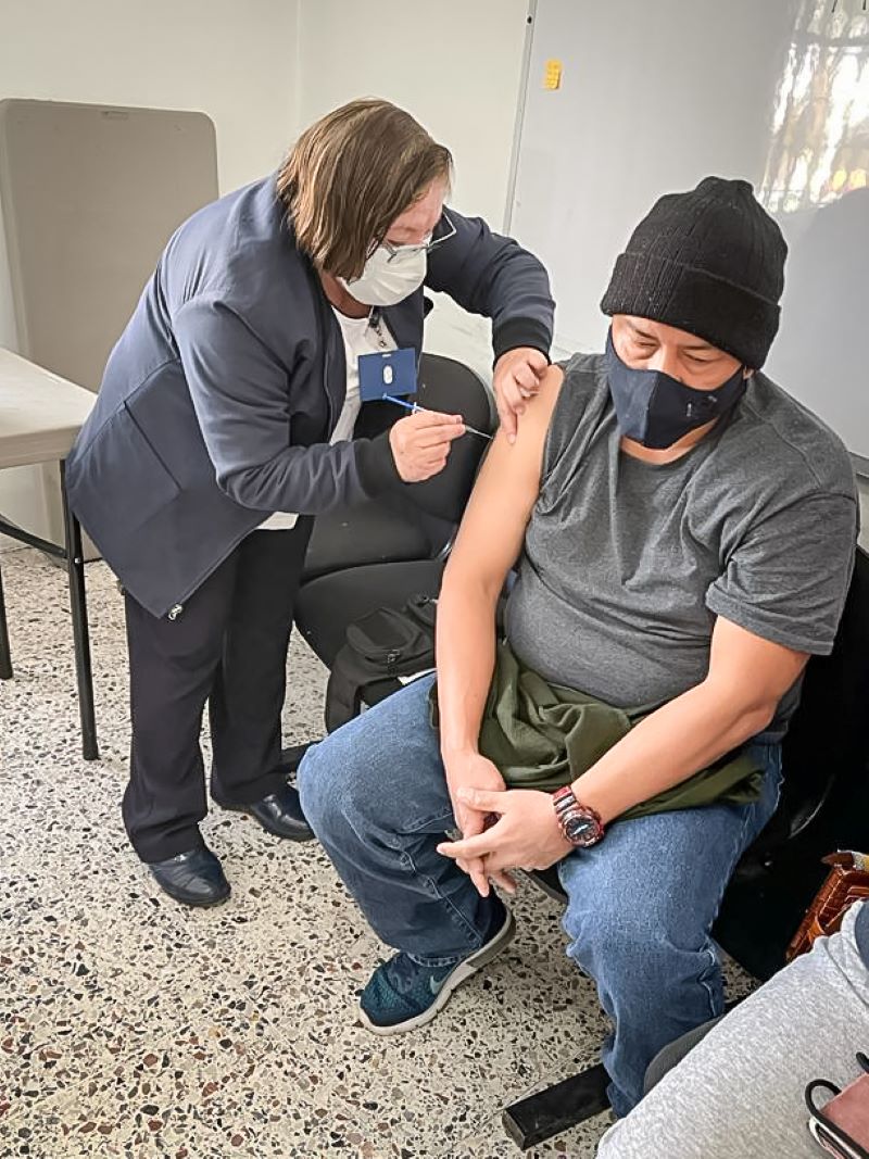 Refuerza SSH Campaña de Vacunación Contra Influenza y Covid