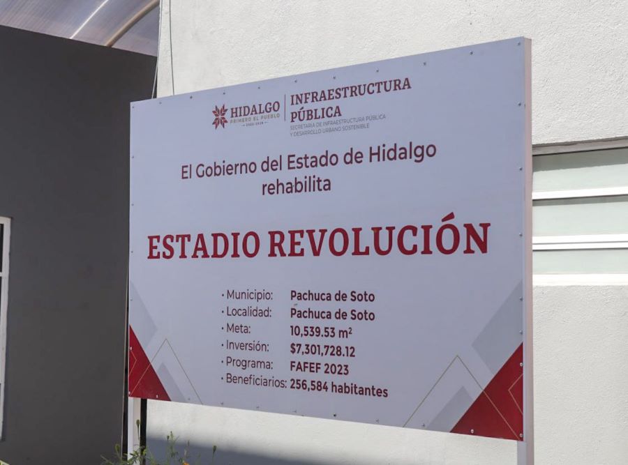 Avanza SIPDUS los Trabajos del Estadio Revolución