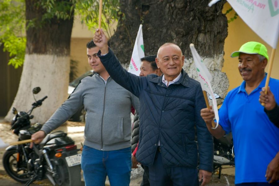Alcalde Jorge Márquez Alvarado Encabezo el Arranque del Programa de Mejoramiento Urbano en Tulancingo