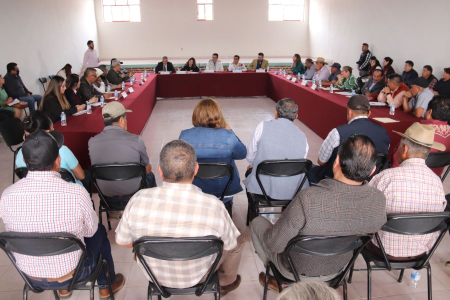 Atiende Segobh Problemáticas Ejidales en Mesas Agrarias