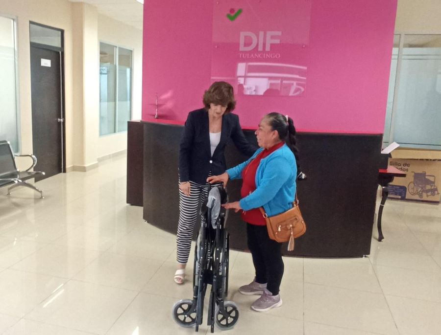 DIF Tulancingo Entregó Aparatos Funcionales a Personas en Situación de Vulnerabilidad