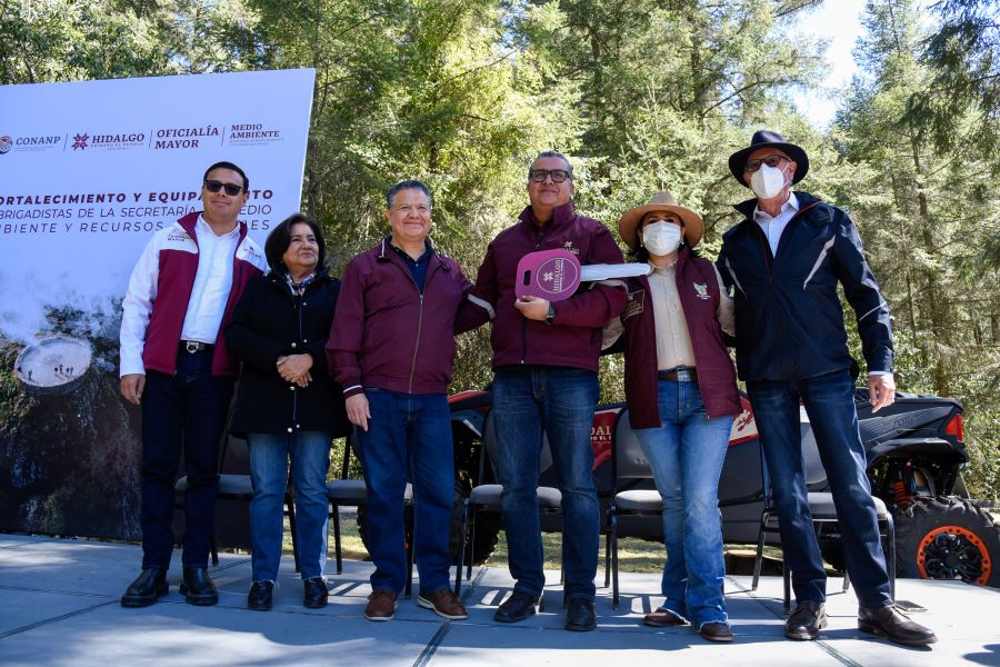 Destaca Menchaca Salazar Compromiso de Brigadistas y  Guardabosques