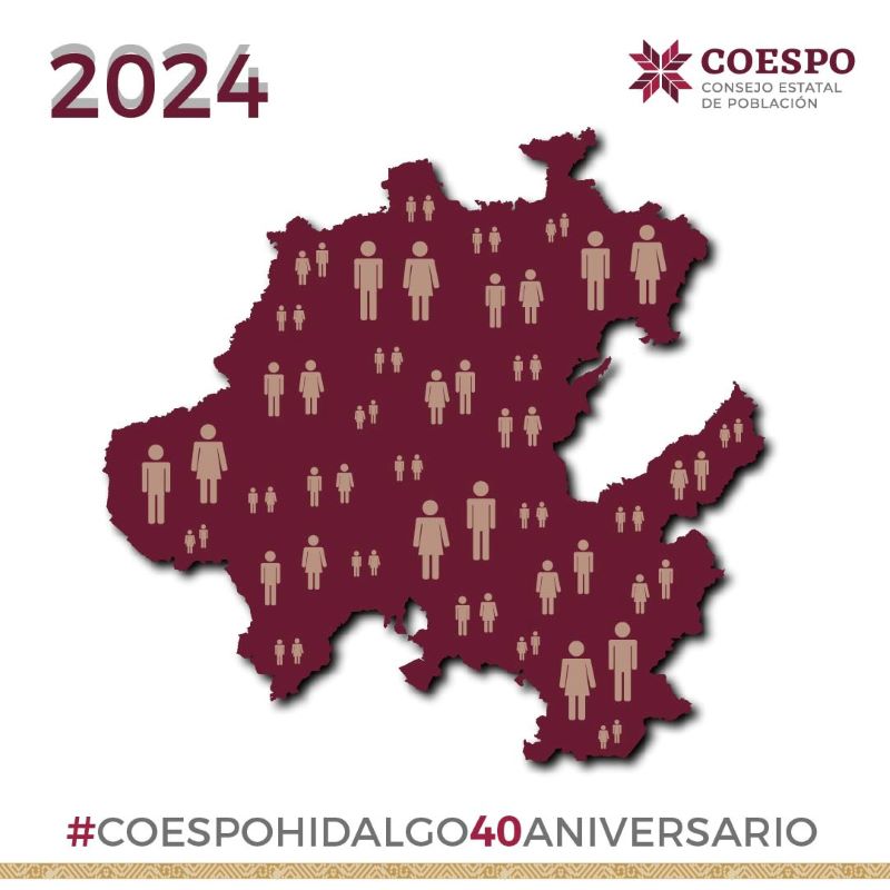 Primer Semestre de 2024, Hidalgo, Contará Con 3 Millones 264 Mil 395 Habitantes Dinámica Demográfica de Hidalgo, 2024