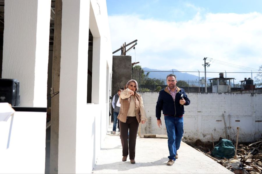 Edifican nuevo Juzgado Penal Acusatorio y Oral en Tenango de Doria