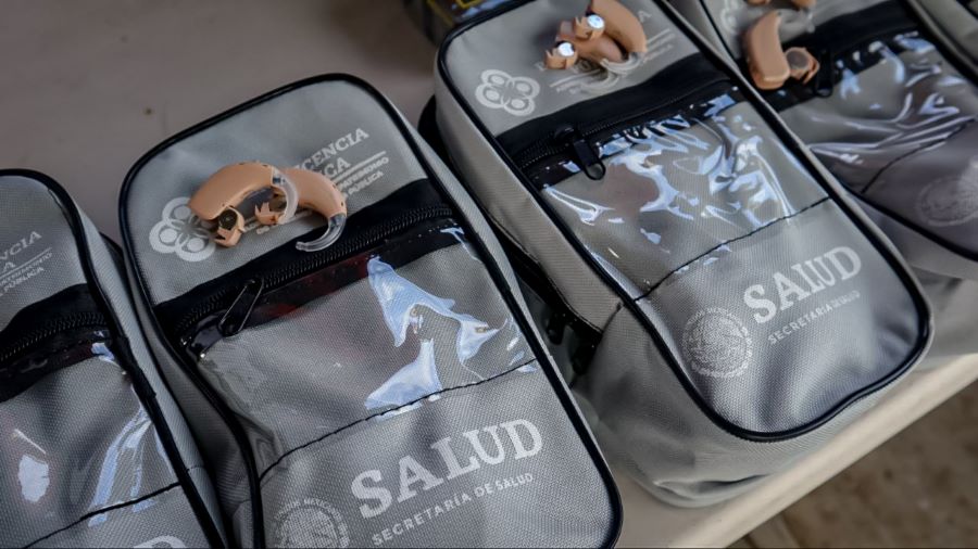 Entrega SSH Aparatos Auditivos Para Población de Comunidades Originarias