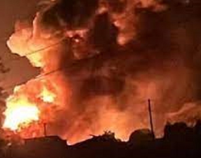 Explota Ducto de Pemex  en Epázoyucan