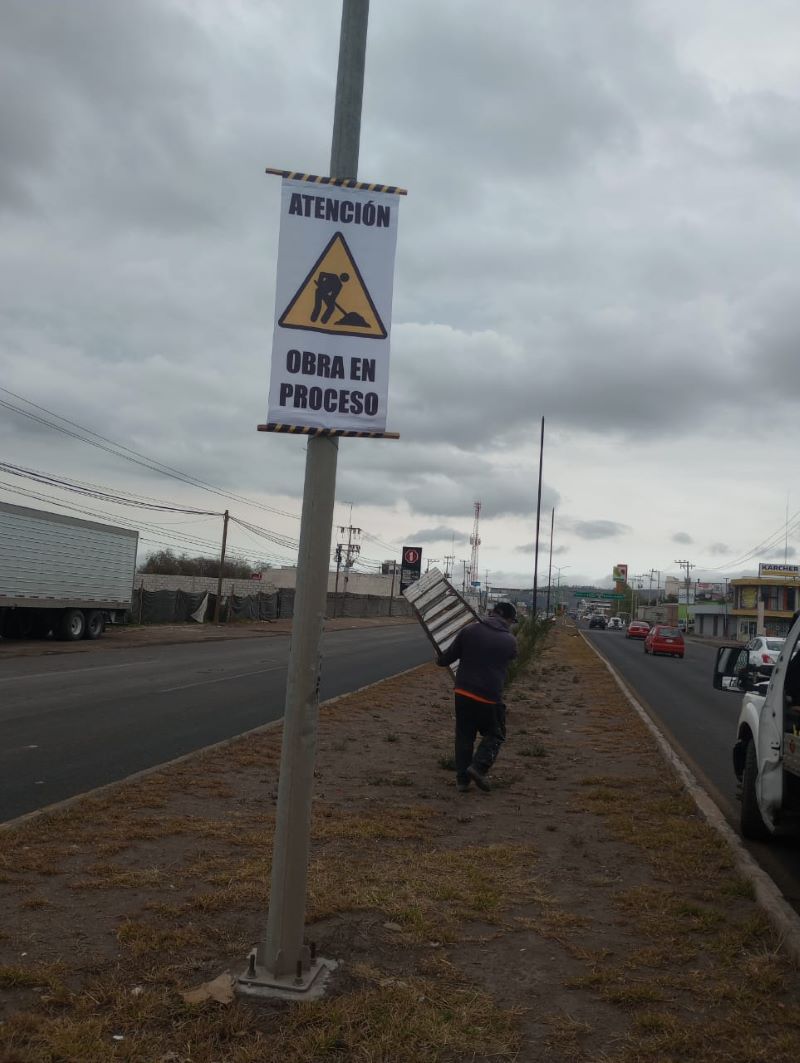 Gobierno Municipal de Tulancingo Realiza Acciones Preventivas en Inmediaciones de Obra en Crucero Acatlán