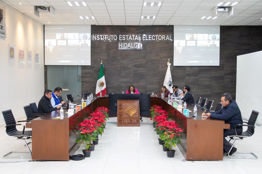 IEEH aprueba integración de la Estructura Técnico – Administrativa de los 18 Consejos Distritales para las Elecciones 2024