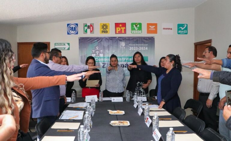 IEEH Culmina Con Éxito La Instalación de Los 18 Consejos Distritales Que Estarán En Funciones Durante Las Elecciones 2024