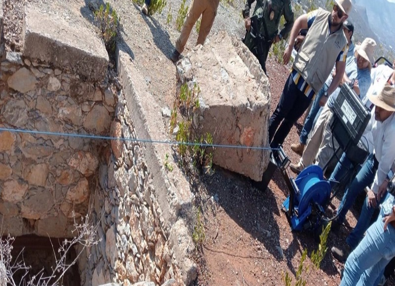 PGJEH Localizó Tres Cuerpos Sin Vida y Restos Óseos en Respiradero de Mina en la Localidad de El Arenalito, el Cardonal
