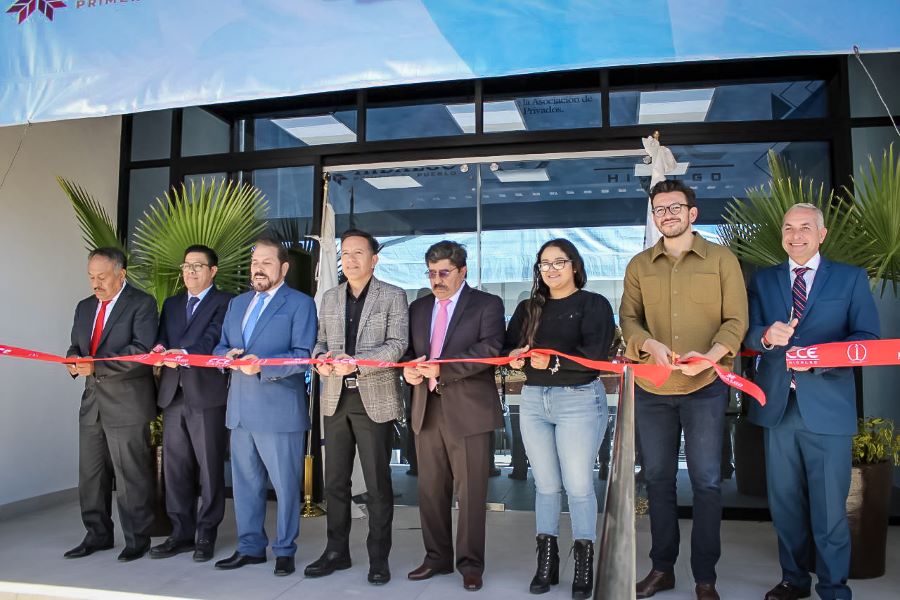 Inauguran El Centro Estatal de La Asociación de Hospitales Privados en El Descti